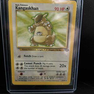 Kangaskhan - 21/64 - Rare - 1999-2000 Wizards Base Set Copyright Edition  Jungle